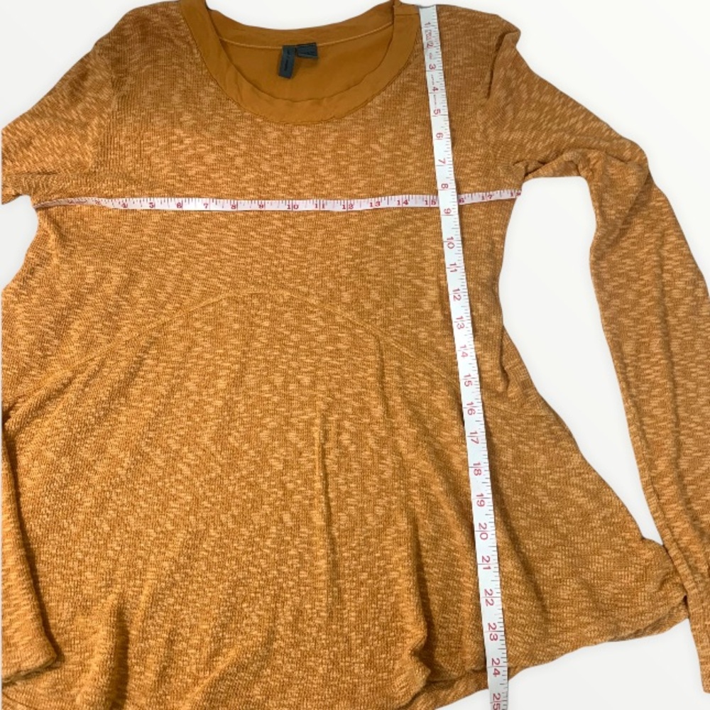 Anthropologie Left of Center Tunic Sweater Top Sz XS Flowy Earthy Boho r… - Picture 9 of 10